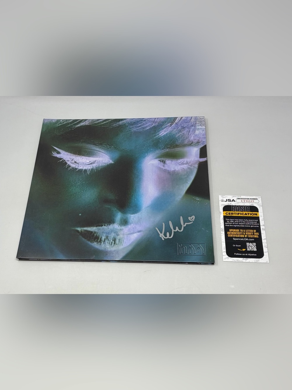 Kelela signed New Avatar Album JSA COA